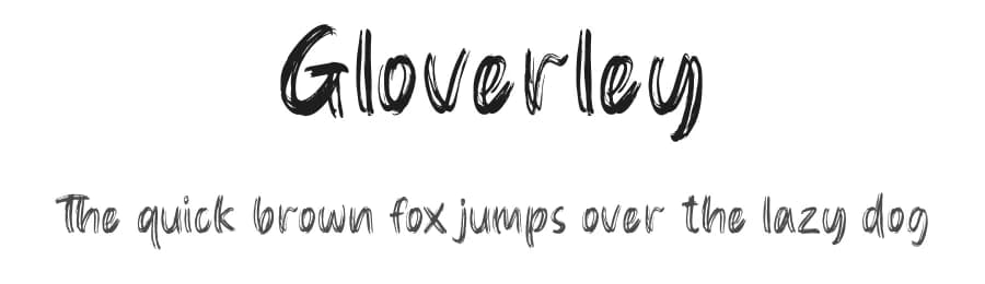 Gloverley by Vz Type — Script Handwritten Font