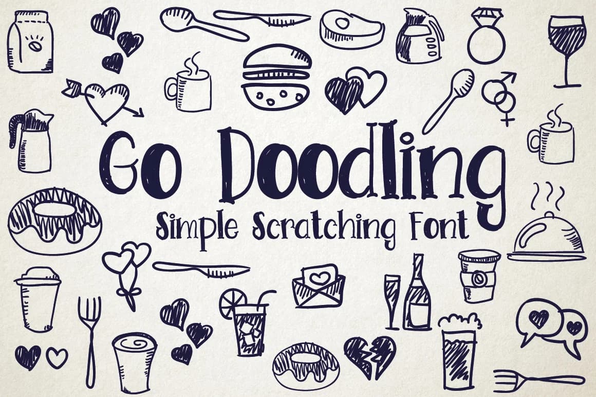 Go Doodling Font by Debut Studio — Script Handwritten Font
