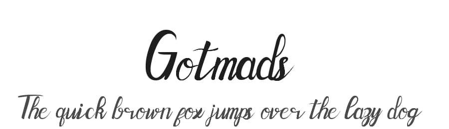 Gotmads by DM Letter Studio - Dimas Prasetyo — Script Handwritten Font