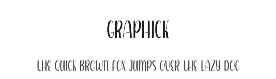 Graphick by Andi Moz — Script Handwritten Font