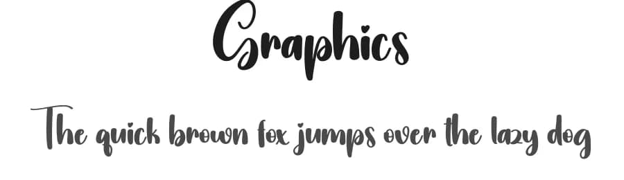 Graphics by Scratchones — Script Handwritten Font