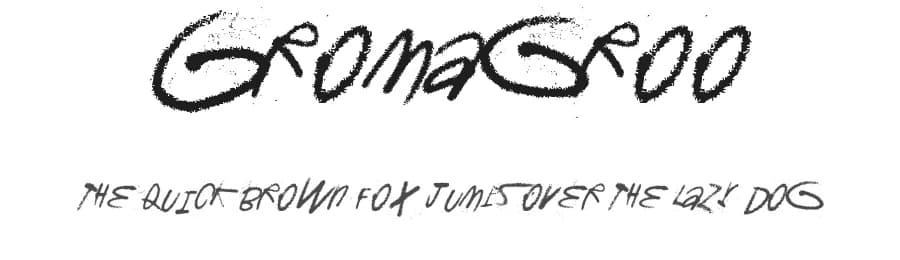 Gromagroo by Juha Korhonen — Script Handwritten Font