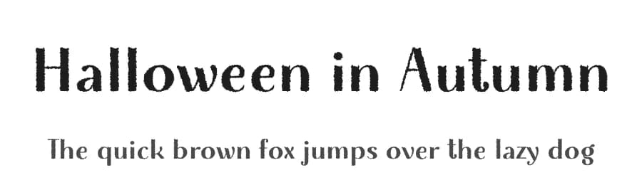 Halloween in Autumn by Misti's Fonts — Script Handwritten Font