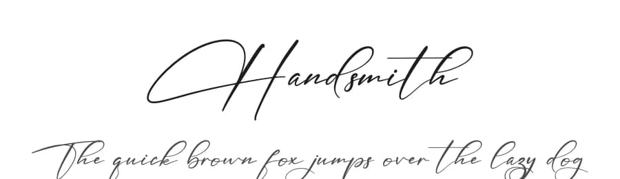 Handsmith by Letterena Studios — Script Handwritten Font