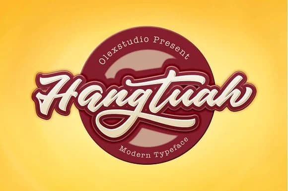 Hangtuah Font by Olexstudio — Script Handwritten Font