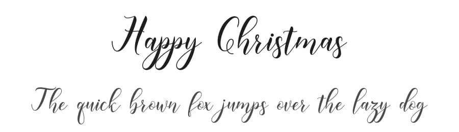 Happy Christmas by Amarlettering - Takiy — Script Handwritten Font