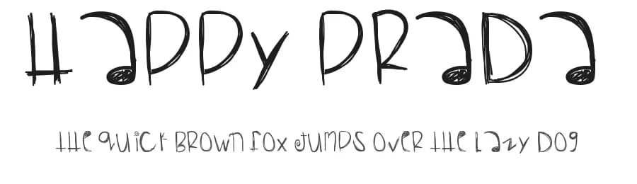 Happy Prada by Des Gomez — Script Handwritten Font