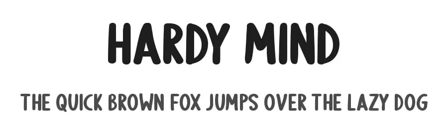 Hardy Mind by Md Shohail Bhuian — Script Handwritten Font