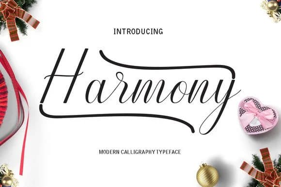 Harmony Font by Danti — Script Handwritten Font
