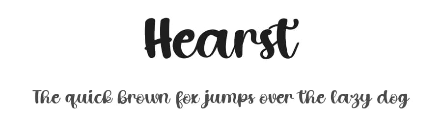 Hearst by PiPi Creative STUDIO — Script Handwritten Font