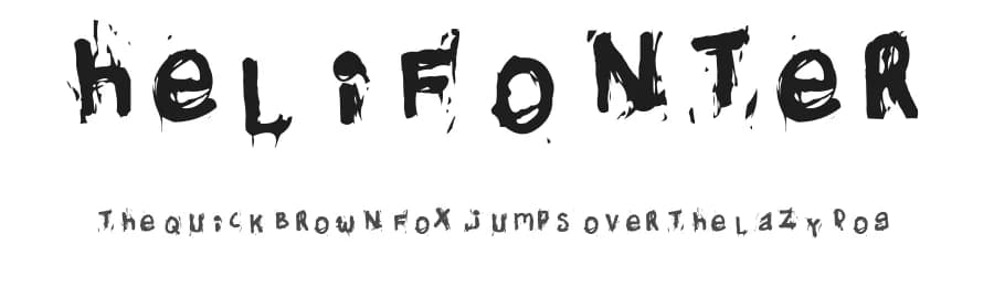 Helifonter by Andreas Johansson — Script Handwritten Font