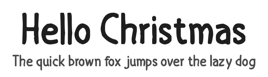 Hello Christmas by Md Shohail Bhuian — Script Handwritten Font