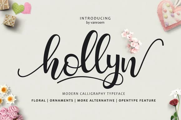 Hollyn Font by VanRoem — Script Handwritten Font