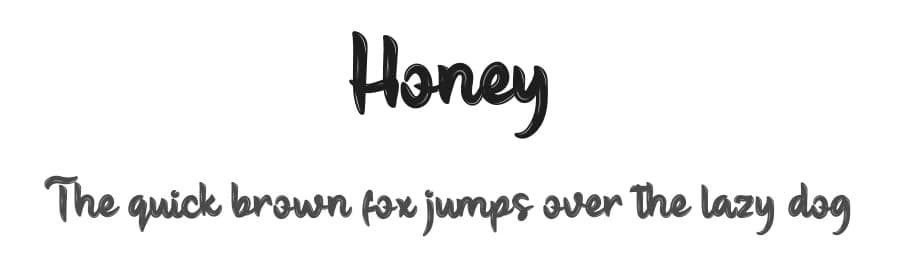 Honey by productype.com — Script Handwritten Font