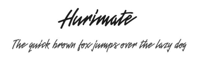 Hurimate by FG Studios — Script Handwritten Font