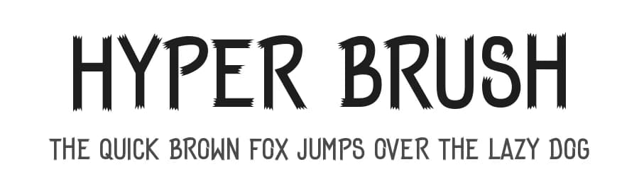 Hyper Brush by Bisou — Script Handwritten Font