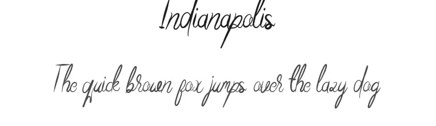 Indianapolis by SSI.Scraps — Script Handwritten Font