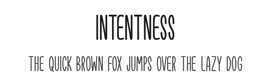 Intentness by Md Shohail Bhuian — Script Handwritten Font