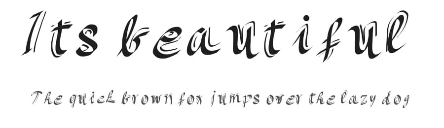 Its beautiful by Gaelleing β Script Handwritten Font