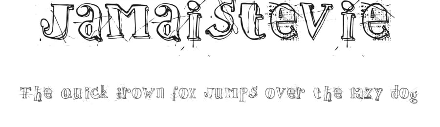 Jamaistevie by Vladislav Ivanov — Script Handwritten Font