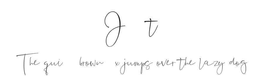 Jannet by Fikryal studio — Script Handwritten Font