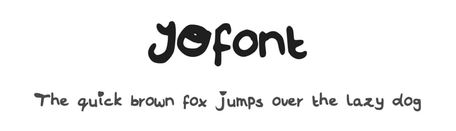 JOfont by xJoseee ♥ — Script Handwritten Font