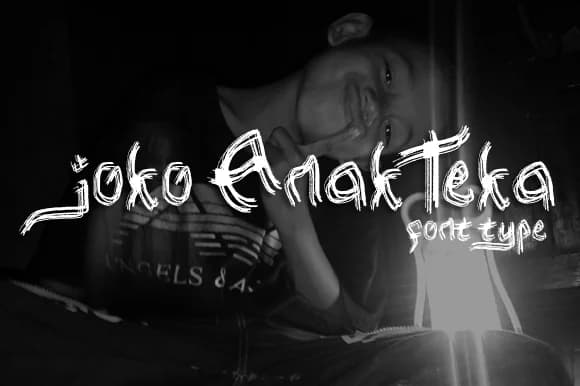 Jokoanakteka Font by Gblack Id — Script Handwritten Font