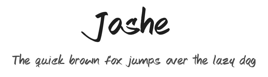 Joshe by Elias Durán — Script Handwritten Font