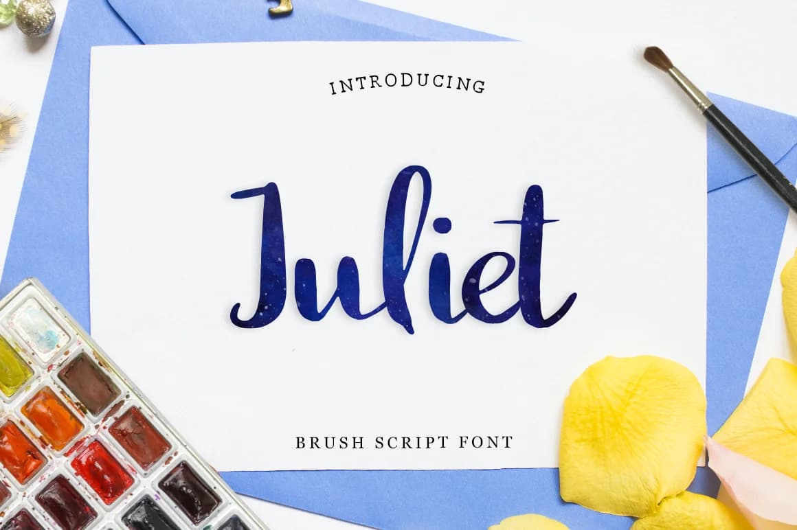 Juliet Font by Pasha Larin — Script Handwritten Font