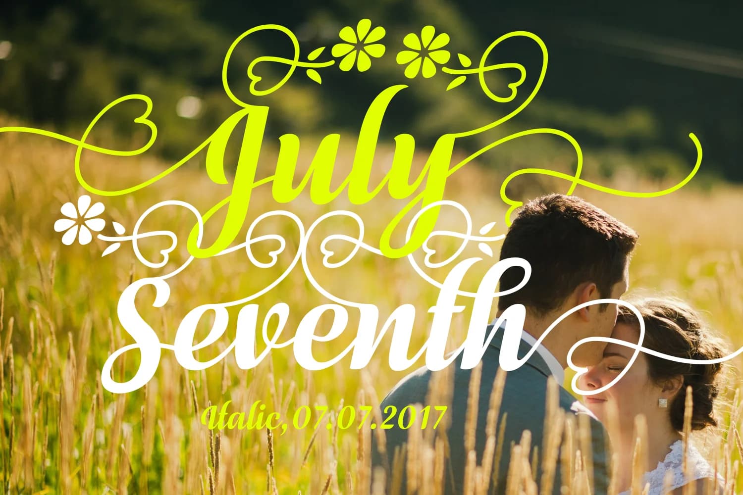 July Seventh Italic Font by Situjuh — Script Handwritten Font