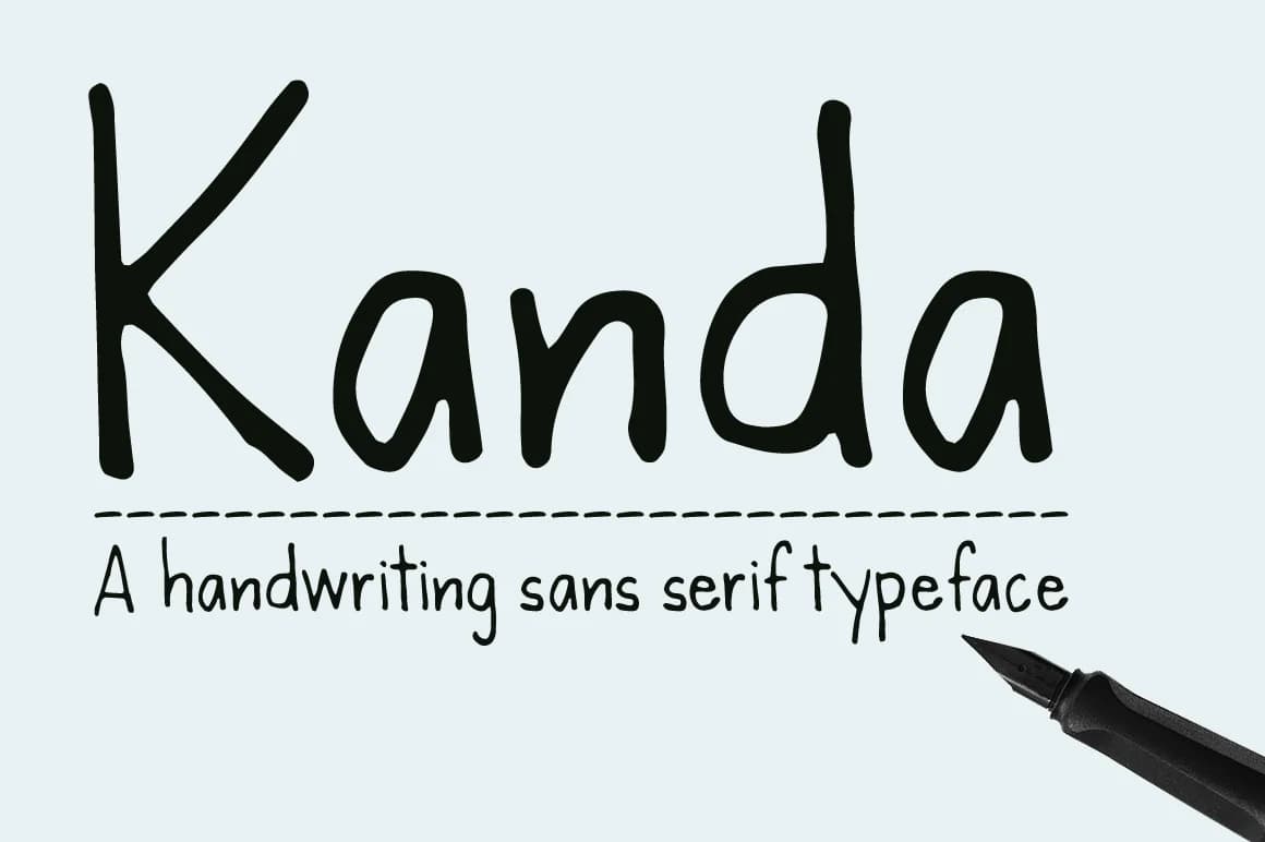 Kanda Font by paramajandesign — Script Handwritten Font