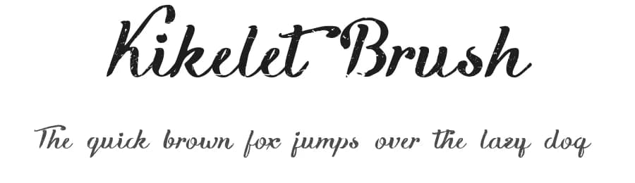 Kikelet Brush by Roland Huse Design — Script Handwritten Font
