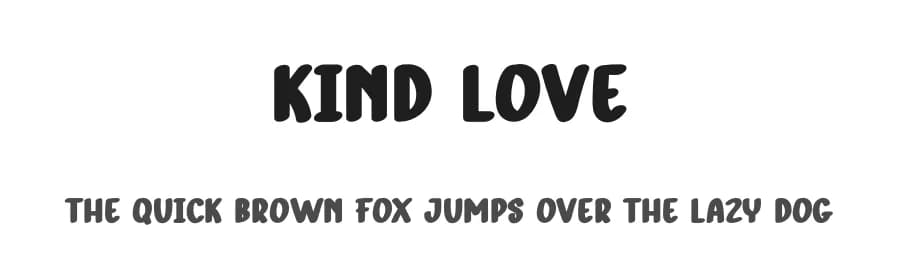 Kind Love by Andi Moz — Script Handwritten Font