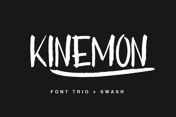 Kinemon Font by Factory738 — Script Handwritten Font