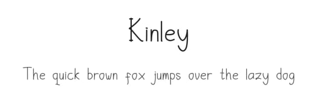 Kinley by Ishmael Studio — Script Handwritten Font