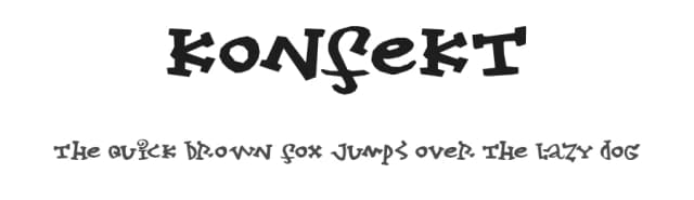 Konfekt by Johan Waldenström — Script Handwritten Font