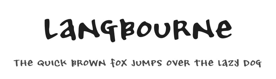 Langbourne by Brittney Murphy Design — Script Handwritten Font