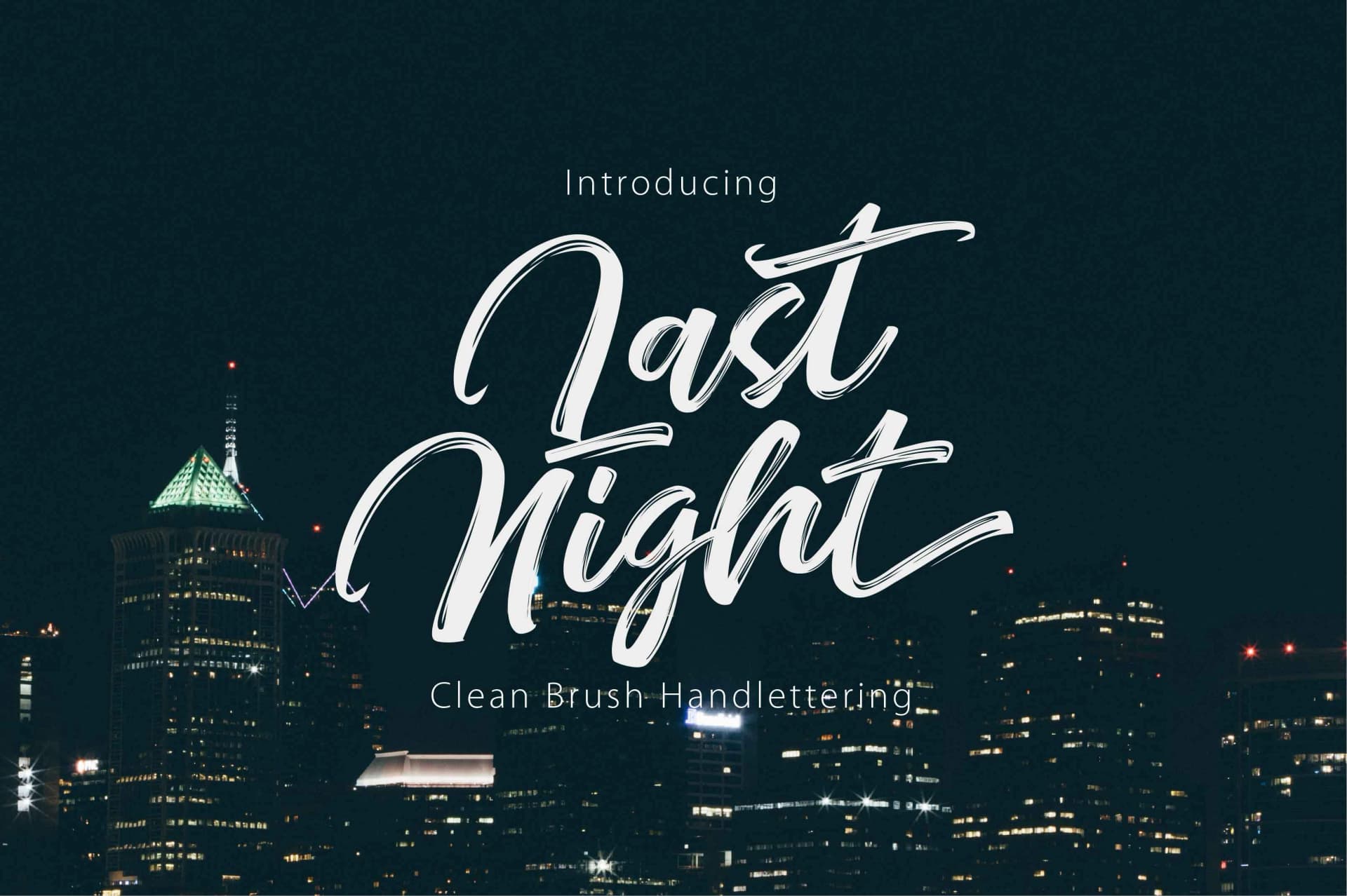 Last Night Font by Olexstudio — Script Handwritten Font