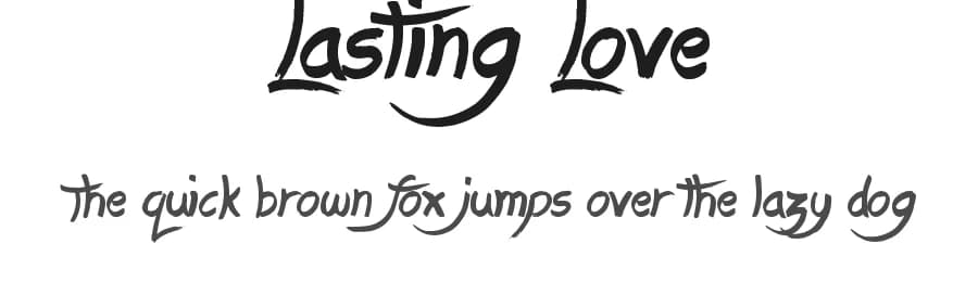 Lasting Love by JSH creates — Script Handwritten Font