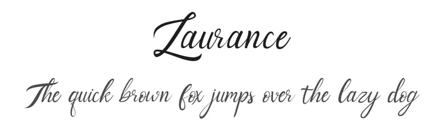 Laurance by YonType Studio — Script Handwritten Font