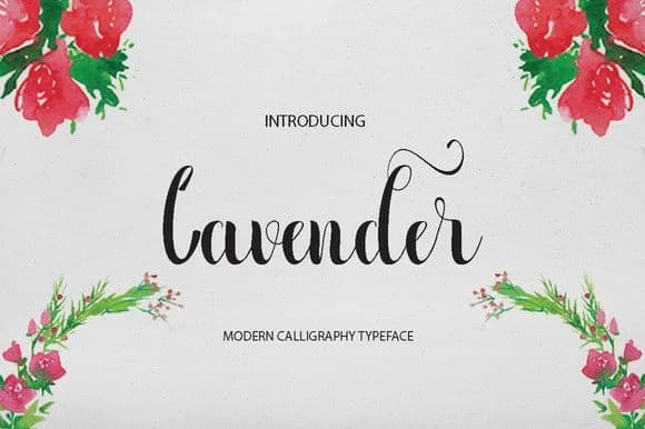 Lavender Font by Danti — Script Handwritten Font