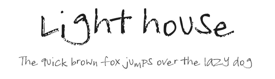 Light house by FontPanda — Script Handwritten Font