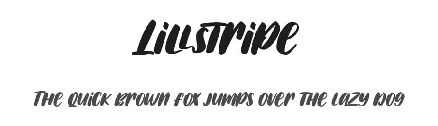 Lillstripe by Maulana Creative — Script Handwritten Font