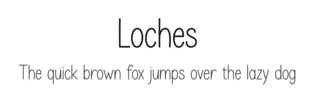 Loches by Lemonthe — Script Handwritten Font