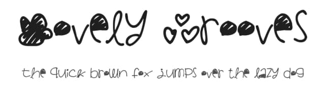 Lovely Grooves by Hawtpixel — Script Handwritten Font