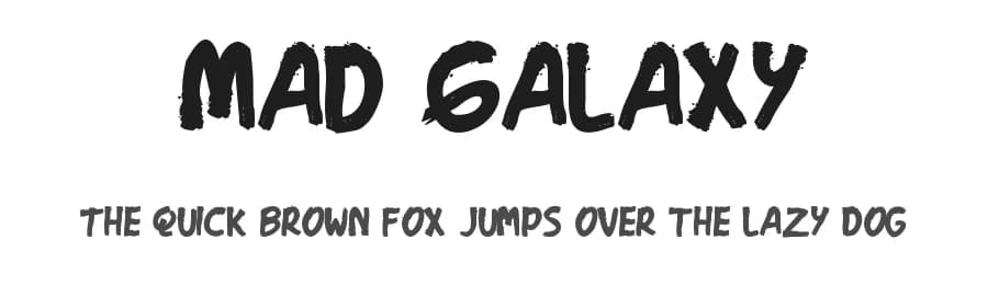 Mad Galaxy by Edric Studio — Script Handwritten Font
