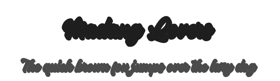 Madang Lovers by Damarletter — Script Handwritten Font