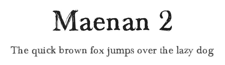 Maenan 2 by Bastian Wirawan — Script Handwritten Font