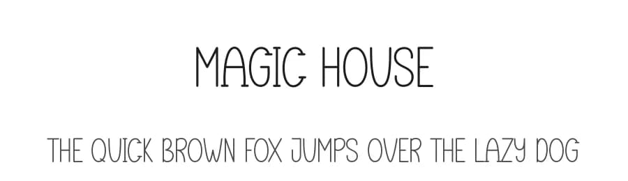 Magic House by Andi Moz — Script Handwritten Font