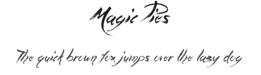 Magic Pies by JSH creates — Script Handwritten Font